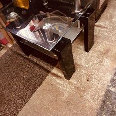 glass table