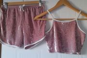 girls cute top and shorts