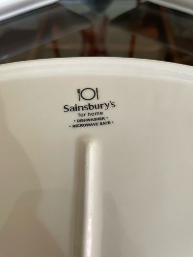 Discontinued Sainsbury Retro Look Pizza Slice Ceramic Plates