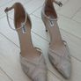 Gold DUNE mesh shoes Image 3