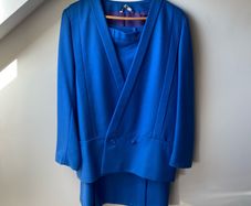 Vintage Pure Wool Skirt Suit