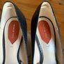 Zara Leather Suede Stiletto Shoes Image 4