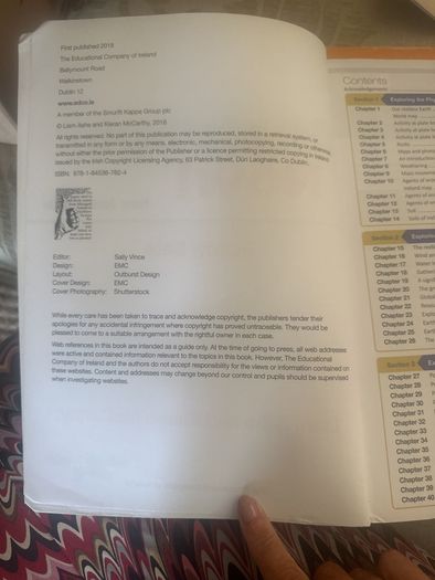 Geography JC books