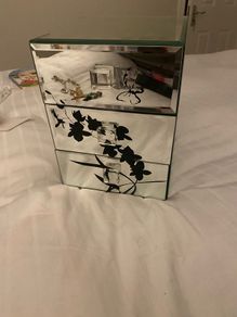 Glass Jewellery box