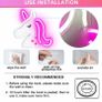 Unicorn Neon Light - 3D Novelty Acrylic Unicorn Light for Wall Decor, USB Powered LED Unicorn Signs with Switch, Unicorn Neon Signs for Bedroom, Kids Room, Party, Christmas, Girls Gift Image 5