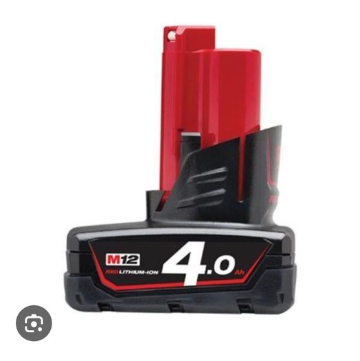 Milwaukee M12B4 4.0Ah Batteries x2