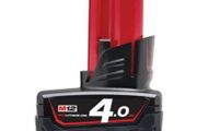 Milwaukee M12B4 4.0Ah Batteries x2