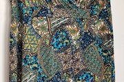 Green&amp;Blue Dress by Zapara, Pamela Scott