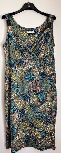 Green&Blue Dress by Zapara, Pamela Scott