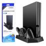 New PS4 Dual Controller Charger Console Vertical Docking Cooling Fan Stand #1380 Image 5