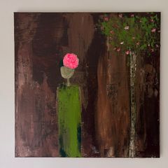 In Nature - Acrylic painting on canvas 61cm x 61cm