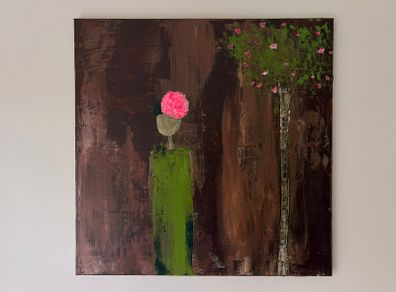 In Nature - Acrylic painting on canvas 61cm x 61cm