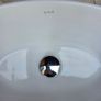 Countertop basin with countertop mounted tap Image 3