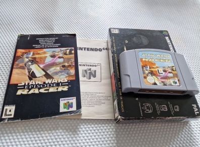 Star Wars Episode 1 Racers Nintendo 64 N64 Games Original