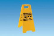 Reserved Sign Caution Board for Caravans / Motorhome
