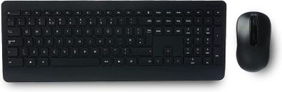 Microsoft Wireless Keyboard & Mouse, Desktop 900 Keyboard with USB for Windows or Mac Computers, Black