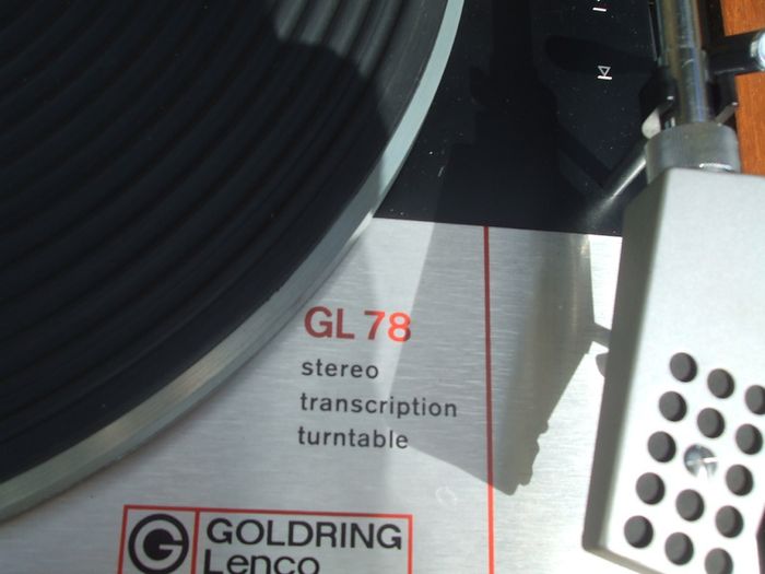 Goldring Lenco GL78 Turntable, Shure cartridge (Refurbished)