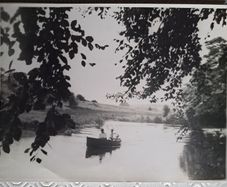 Boating Scene on River Bonnet - Lough Gill, Co. Leltrim- 1960/70s