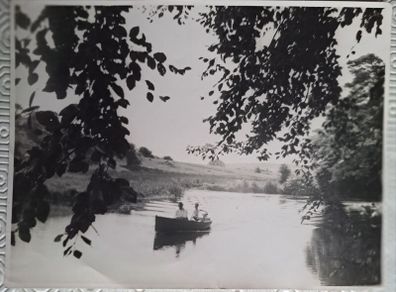 Boating Scene on River Bonnet - Lough Gill, Co. Leltrim- 1960/70s