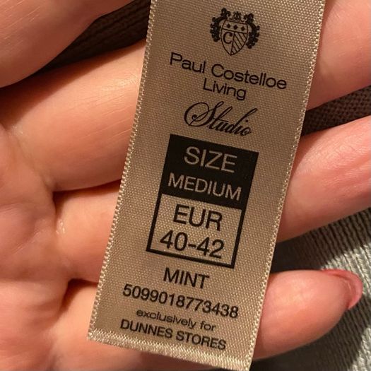 Paul Costelloe Living Studio Mint Green Knit Jumper Size Medium