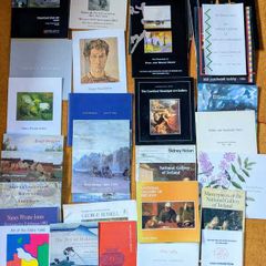Miscellaneous art catalogue collection