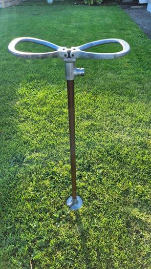 Vintage Turton Lansdowne Folding Shooting Stick Seat Cane