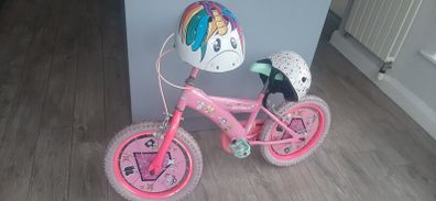 L.O.L Bicycle with 2 helmets