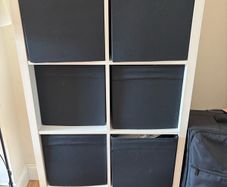 Ikea Kallax without the boxes