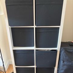 Ikea Kallax without the boxes