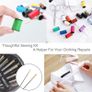 Travel Sewing Kit,  Over 70 DIY Premium Sewing Supplies,Mini Sewing kit for Home, Travel & Emergency Filled with Mending and Sewing Needles, Scissors, Thimble, Thread,Tape Measure etc Image 4