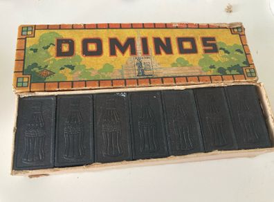 Coca Cola Dominos set USA from the 50's