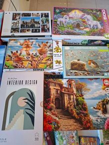 jigsaws 1000 and 500 pieces
