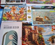 jigsaws 1000 and 500 pieces