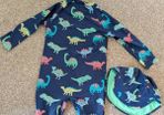 M and S boys swimsuit with hat 6-7yrs