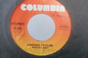 Johnnie Taylor Disco Lady Single Vinyl