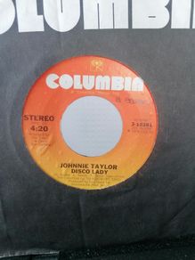 Johnnie Taylor Disco Lady Single Vinyl