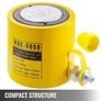 50 Ton Solid Hydraulic Ram Cylinder Jack 2" 50mm Stroke Single Acting Pump Image 6