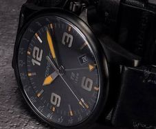 Torgoen T9 Blackbird GMT Mens Watch