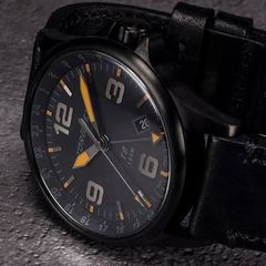 Torgoen T9 Blackbird GMT Mens Watch