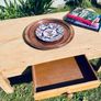Antique Pine Coffee Table Rustic Farmhouse Country House Style Image 5