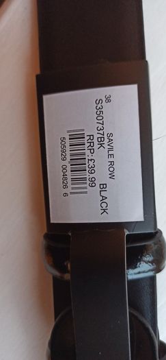 Leather belt, for men and women.New.The Savile Row company.