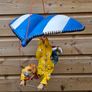 RARE Vintage  Collectible VERONESE 1997  Clown on a Glider Mobile Image 3