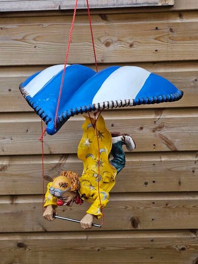 RARE Vintage  Collectible VERONESE 1997  Clown on a Glider Mobile