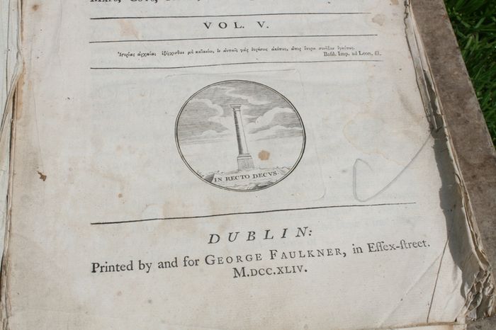 An Universal History from the Earliest ... Publisher: George Faulkner, In Essex-Street, Dublin Publication Date: 1744