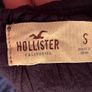 Hollister Women's Blue Lace Overlay Strappy Cold Shoulder Crop Top Size S Image 2