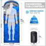 Sleeping Bags for Adults & Kids Sleeping Bag 3-4 Season - Ultralight Backpacking Sleeping Bag Cold Weather & Warm, Lightweight Compact, Single Adult Girls Boys Winter Sleep Camping Accessories Image 2
