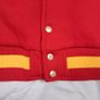 Spreadshirt Cheez It Red Yellow Varsity Bomber Jacket Size M Image 10