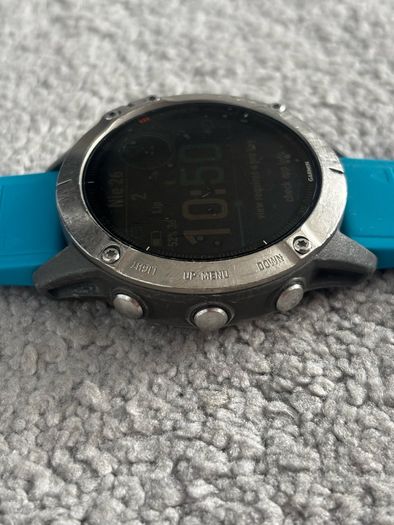 Garmin Fenix 6 Titanium Sapphire with extras