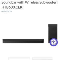 Sony Theatre Sound Bar 6