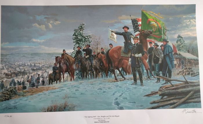 The fighting 69th Gen. Meagher and the Irish Brigade by Mort Kunstler